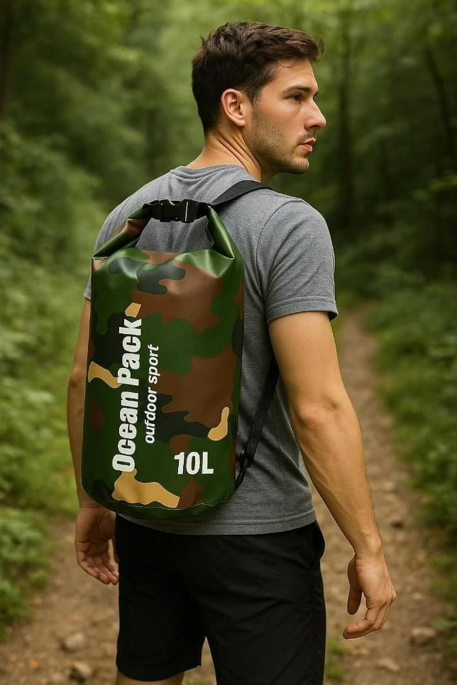 Ocean Pack Dry Bag 10L - Waterproof Camouflage