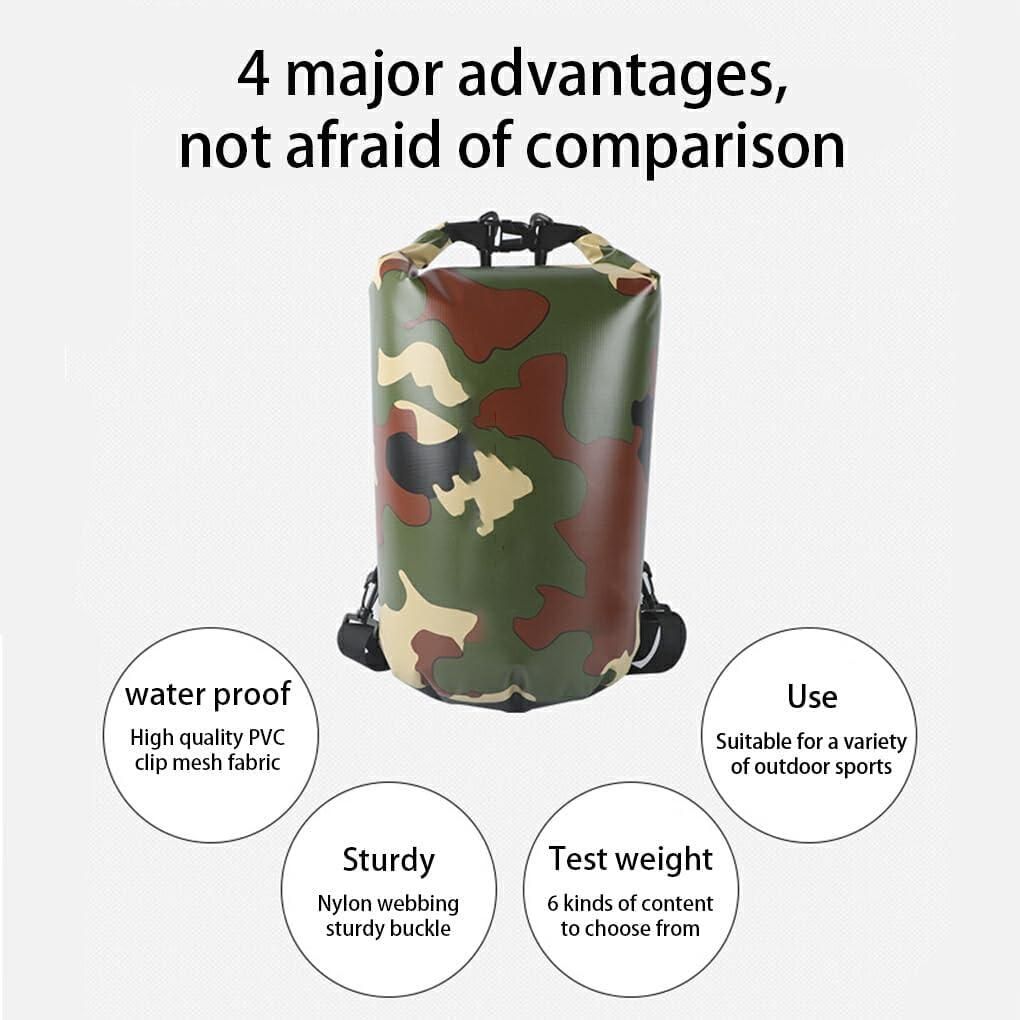 Ocean Pack Dry Bag 10L - Waterproof Camouflage